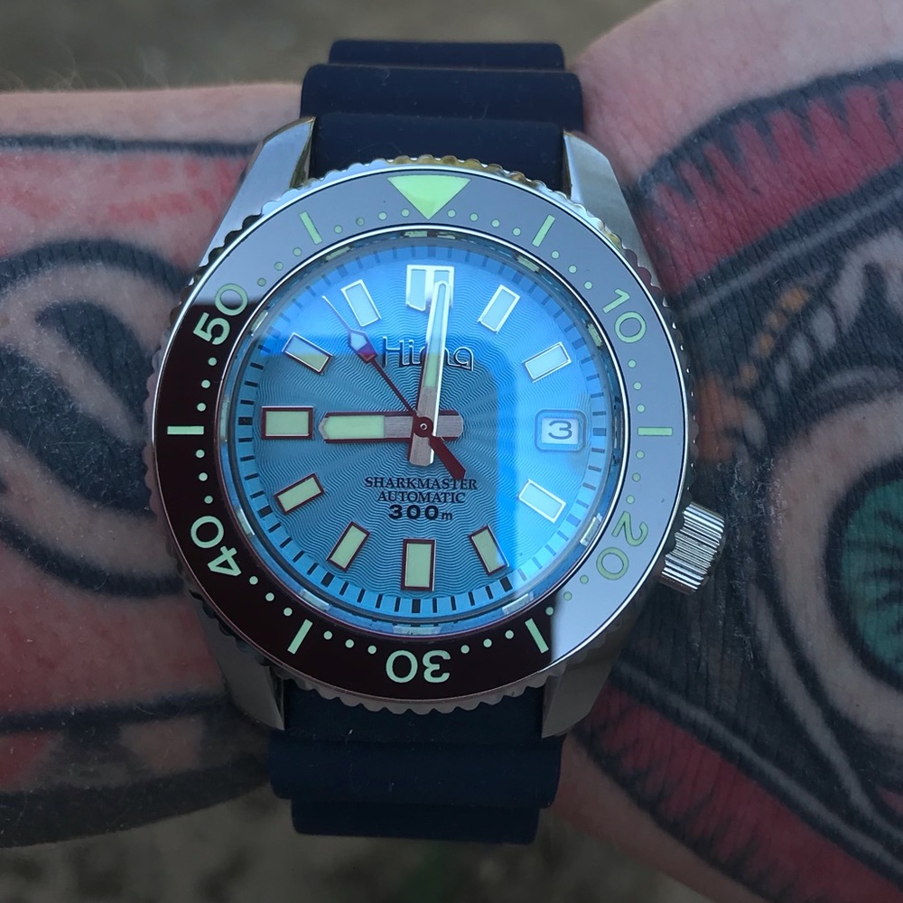 (Message for details) San Martin divers watch